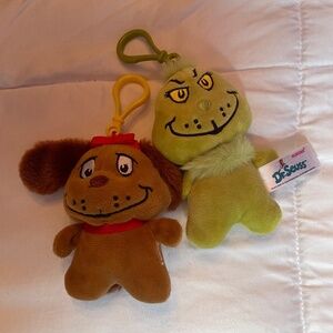 Grinch and Max Bag Charms / Keychain